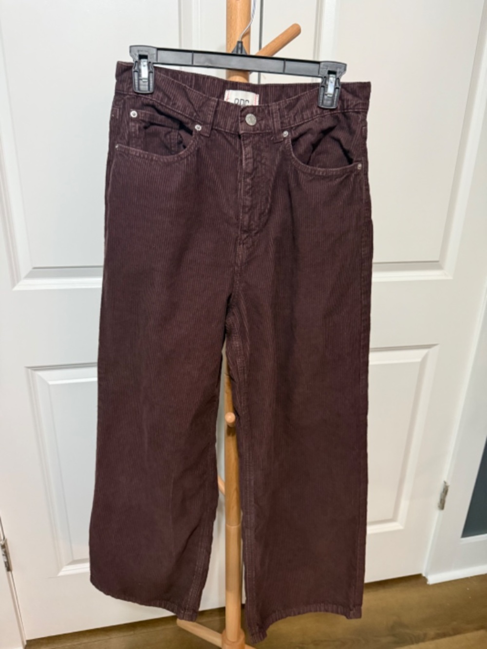 BDG Urban Outfitters High & Wide Brown Corduroy Pants Size 29